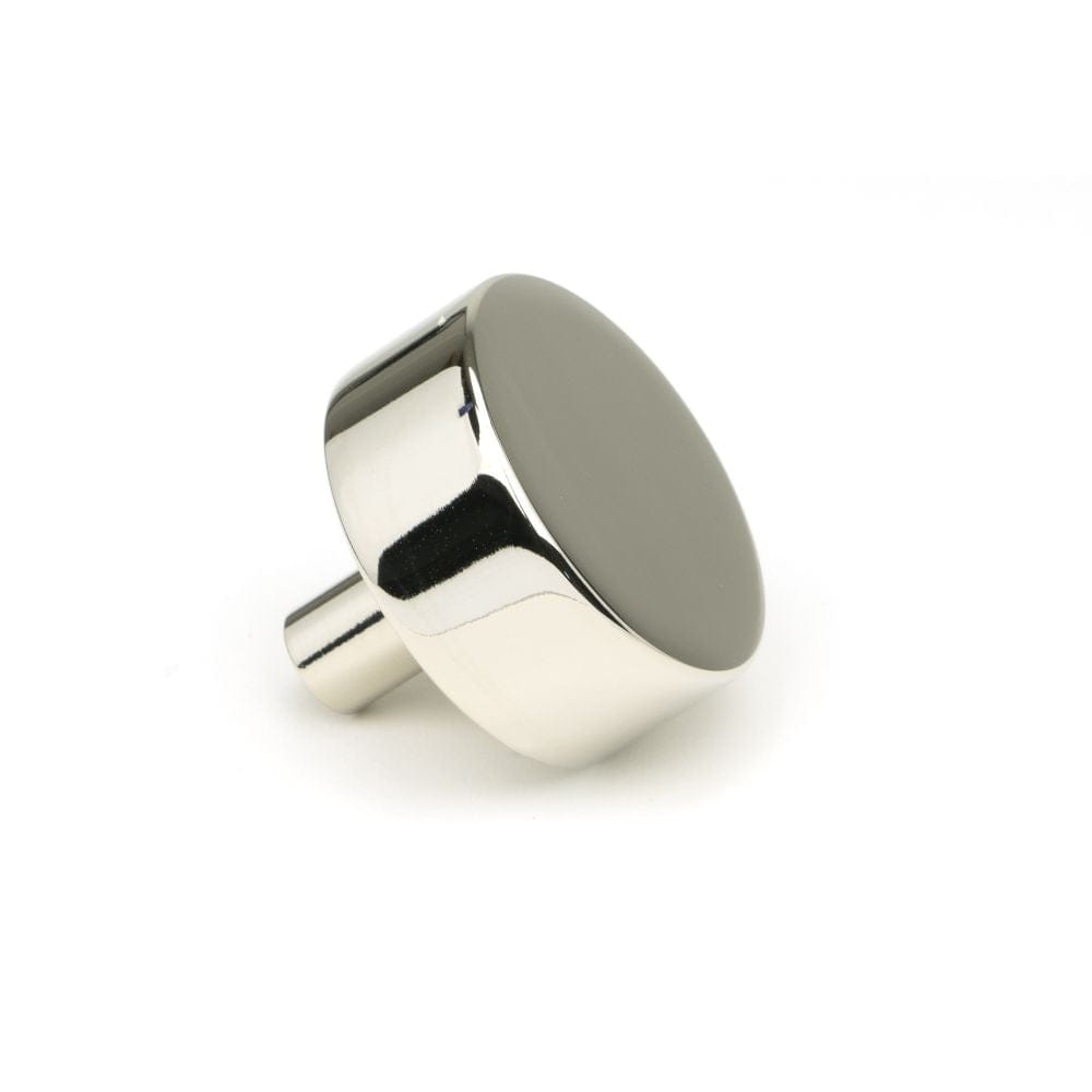 From The Anvil Cabinet Hardware Polished Nickel / Cabinet Knobs / 38mm Dia. From The Anvil - Polished Nickel Kelso Cabinet Knob - 38mm (No rose)