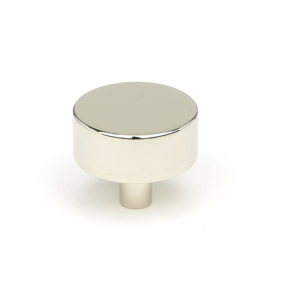 From The Anvil Cabinet Hardware Polished Nickel / Cabinet Knobs / 38mm Dia. From The Anvil - Polished Nickel Kelso Cabinet Knob - 38mm (No rose)