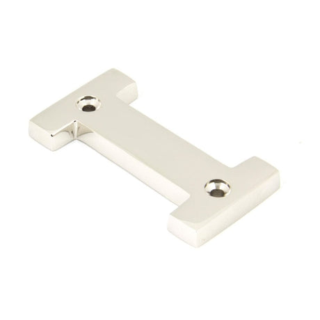 From The Anvil Door Furniture Polished Nickel / Letters / I From The Anvil - Polished Nickel Letter I
