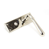 From The Anvil Door Furniture Polished Nickel / Bathroom Lock Handles From The Anvil - Polished Nickel Newbury Lever Bathroom Set