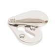 From The Anvil Door Furniture Polished Nickel / Mortice Key Profile Escutcheons From The Anvil - Polished Nickel Plain Escutcheon