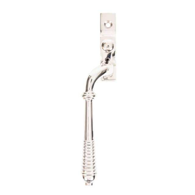 From The Anvil Window Furniture Polished Nickel / Left Hand / Yes From The Anvil - Polished Nickel Reeded Espag - LH
