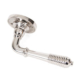 From The Anvil Door Furniture Polished Nickel / Round Rose From The Anvil - Polished Nickel Reeded Lever on Rose Set