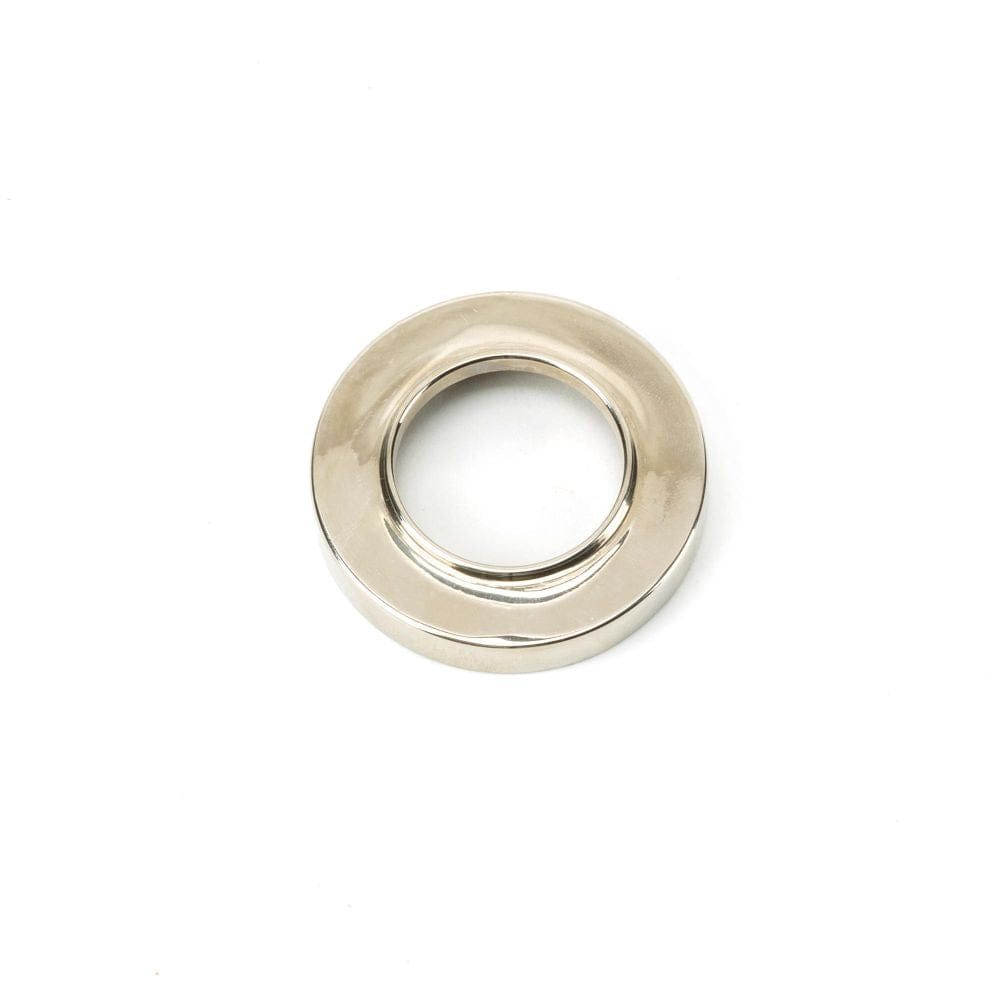 From The Anvil Door Furniture Polished Nickel / Mortice Key Profile Escutcheons From The Anvil - Polished Nickel Round Escutcheon (Plain)