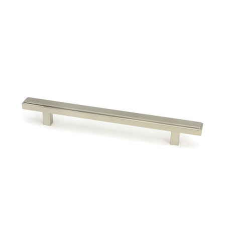 From The Anvil Cabinet Hardware Polished Nickel / Cabinet Pull Handles / Medium From The Anvil - Polished Nickel Scully Pull Handle - Medium
