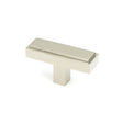 From The Anvil Cabinet Hardware Polished Nickel / Cabinet T-Pulls From The Anvil - Polished Nickel Scully T-Bar