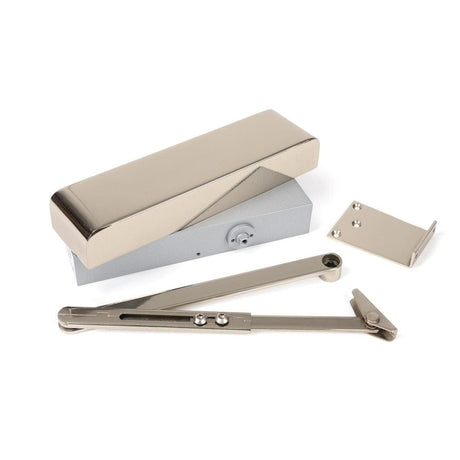From The Anvil Door Furniture Polished Nickel / Door Closers / Size 2-5 From The Anvil - Polished Nickel Size 2-5 Door Closer & Cover