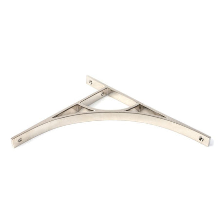 From The Anvil Accessories Polished Nickel / Shelf Brackets / 314 x 250mm From The Anvil - Polished Nickel Tyne Shelf Bracket (314mm x 250mm)