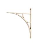 From The Anvil Accessories Polished Nickel / Shelf Brackets / 314 x 250mm From The Anvil - Polished Nickel Tyne Shelf Bracket (314mm x 250mm)