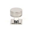 From The Anvil Cabinet Hardware Polished Stainless Steel / Cabinet Knobs / 30mm Dia. From The Anvil - Polished SS (304) Brompton Cabinet Knob - 25mm (Square)
