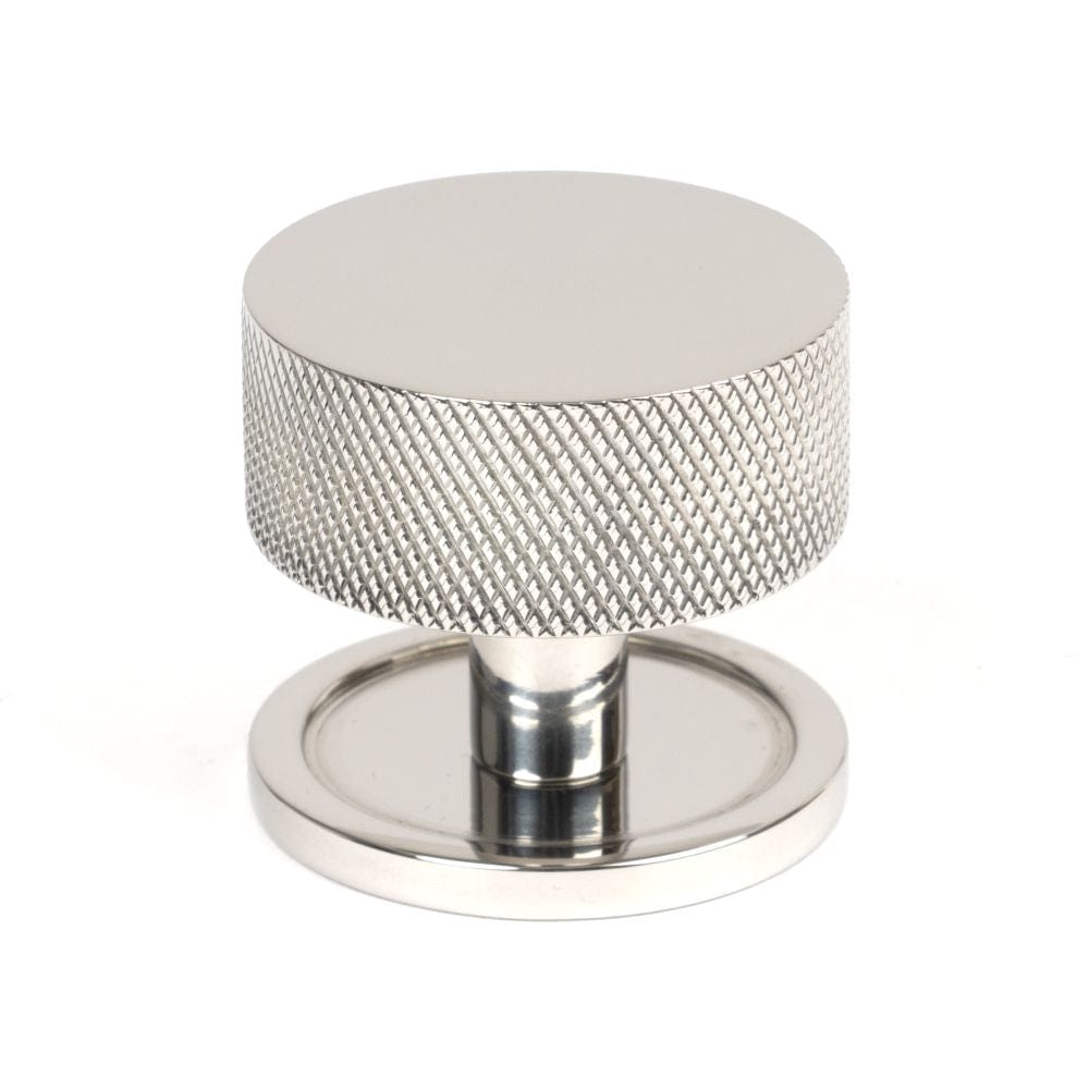 From The Anvil Cabinet Hardware Polished Stainless Steel / Cabinet Knobs / 30mm Dia. From The Anvil - Polished SS (304) Brompton Cabinet Knob - 38mm (Plain)