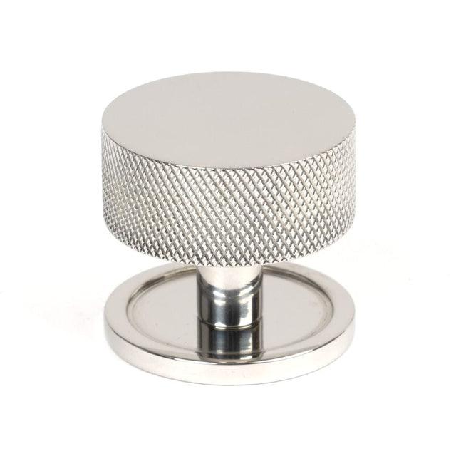 From The Anvil Cabinet Hardware Polished Stainless Steel / Cabinet Knobs / 30mm Dia. From The Anvil - Polished SS (304) Brompton Cabinet Knob - 38mm (Plain)