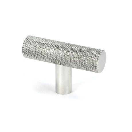 From The Anvil Cabinet Hardware Polished Stainless Steel / Cabinet T-Pulls / 30mm Dia. From The Anvil - Polished SS (304) Brompton T-Bar