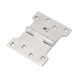 From The Anvil Hinges Polished Stainless Steel / Parliament Hinges / 4" x (102mm) From The Anvil - Polished SS 4" x 3" x 5" Parliament Hinge (pair)