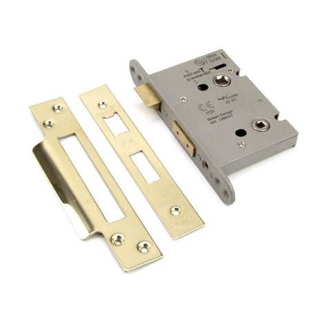 From The Anvil Locks & Latches PVD Brass / Bathroom Lock / 3" / 76mm From The Anvil - PVD 3" Heavy Duty Bathroom Mortice Lock