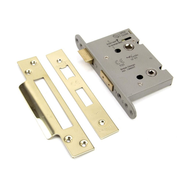 From The Anvil Locks & Latches PVD Brass / Bathroom Lock / 3" / 76mm From The Anvil - PVD 3" Heavy Duty Bathroom Mortice Lock