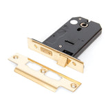 From The Anvil Locks & Latches PVD Brass / Horizontal Locks / 5" / 127mm From The Anvil - PVD 5" Horizontal 3 Lever Sash Lock