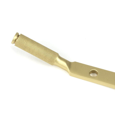 From The Anvil Window Furniture Satin Brass / 8"/200mm From The Anvil - Satin Brass 8" Brompton Stay