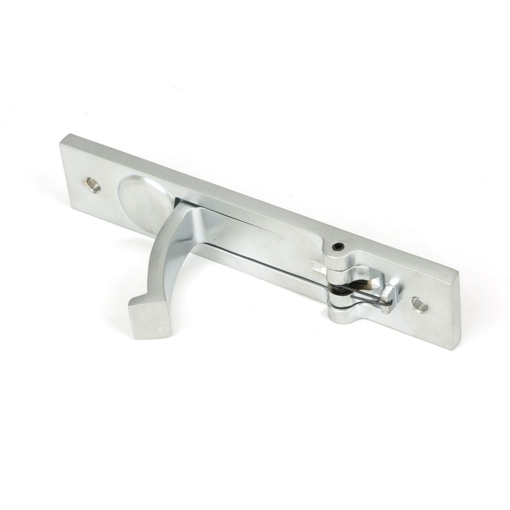 From The Anvil Door Furniture Satin Chrome / Door Edge Pull / Rectangular From The Anvil - Satin Chrome 125mm x 25mm Edge Pull