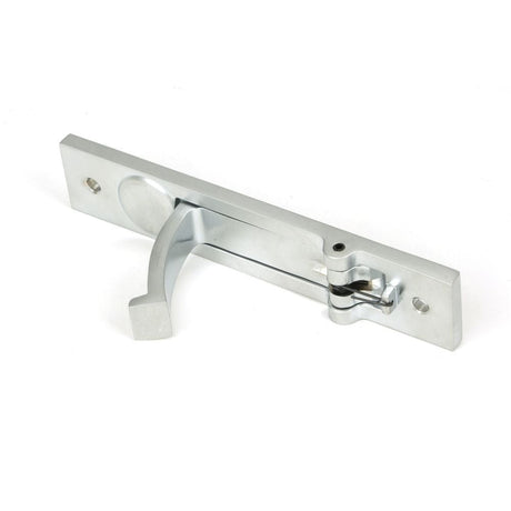 From The Anvil Door Furniture Satin Chrome / Door Edge Pull / Rectangular From The Anvil - Satin Chrome 125mm x 25mm Edge Pull