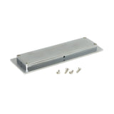 From The Anvil Door Furniture Satin Chrome / Flush Handle / Rectangular From The Anvil - Satin Chrome 175mm Plain Rectangular Pull