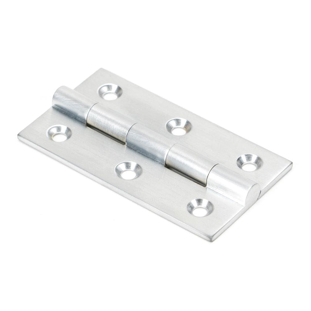 From The Anvil Hinges Satin Chrome / Butt Hinges / 2.5" (64mm) From The Anvil - Satin Chrome 2.5" Butt Hinge (pair)