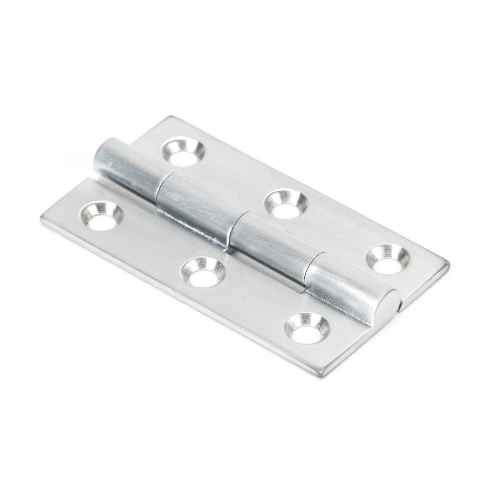 From The Anvil Hinges Satin Chrome / Butt Hinges / 2" (51mm) From The Anvil - Satin Chrome 2" Butt Hinge (pair)