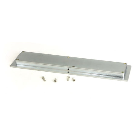 From The Anvil Door Furniture Satin Chrome / Flush Handle / Rectangular From The Anvil - Satin Chrome 250mm Plain Rectangular Pull