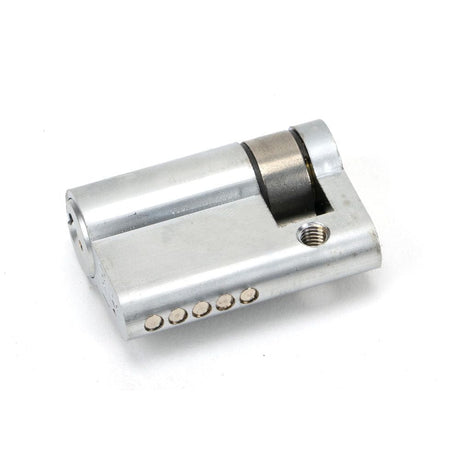 From The Anvil Locks & Latches Satin Chrome / Euro Cylinders Single / 35 x 10mm From The Anvil - Satin Chrome 35/10 5pin Single Cylinder