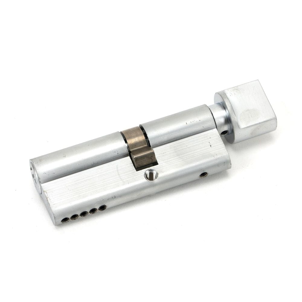 From The Anvil Locks & Latches Satin Chrome / Euro Cylinder & Turn / 35 x 45mm From The Anvil - Satin Chrome 35T/45 5pin Euro Cylinder/Thumbturn