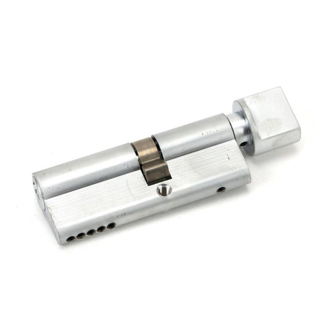 From The Anvil Locks & Latches Satin Chrome / Euro Cylinder & Turn / 35 x 45mm From The Anvil - Satin Chrome 35T/45 5pin Euro Cylinder/Thumbturn