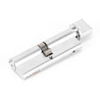 From The Anvil Locks & Latches Satin Chrome / Euro Cylinder & Turn / 45 x 45mm From The Anvil - Satin Chrome 45/45 5pin Euro Cylinder/Thumbturn