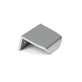 From The Anvil Cabinet Hardware Satin Chrome / Edge Pull / 50mm From The Anvil - Satin Chrome 50mm Moore Edge Pull