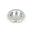 From The Anvil Door Furniture Satin Chrome / Flush Handle / Round From The Anvil - Satin Chrome 60mm Art Deco Round Pull