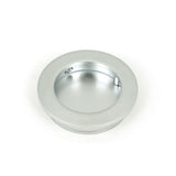From The Anvil Door Furniture Satin Chrome / Flush Handle / Round From The Anvil - Satin Chrome 60mm Plain Round Pull