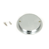 From The Anvil Door Furniture Satin Chrome / Flush Handle / Round From The Anvil - Satin Chrome 75mm Plain Round Pull