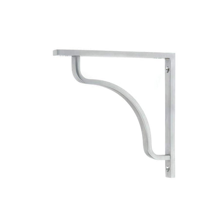 From The Anvil Accessories Satin Chrome / Shelf Brackets / 150 x 150mm From The Anvil - Satin Chrome Abingdon Shelf Bracket (150mm x 150mm)