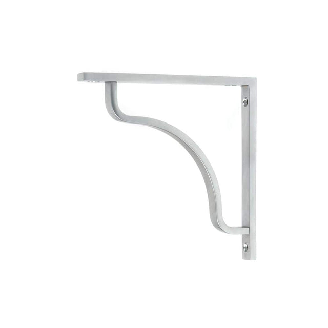 From The Anvil Accessories Satin Chrome / Shelf Brackets / 150 x 150mm From The Anvil - Satin Chrome Abingdon Shelf Bracket (150mm x 150mm)