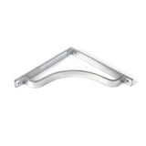 From The Anvil Accessories Satin Chrome / Shelf Brackets / 200 x 200mm From The Anvil - Satin Chrome Abingdon Shelf Bracket (200mm x 200mm)