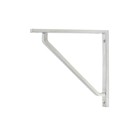 From The Anvil Accessories Satin Chrome / Shelf Brackets / 150 x 150mm From The Anvil - Satin Chrome Barton Shelf Bracket (150mm x 150mm)