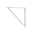 From The Anvil Accessories Satin Chrome / Shelf Brackets / 200 x 200mm From The Anvil - Satin Chrome Barton Shelf Bracket (200mm x 200mm)