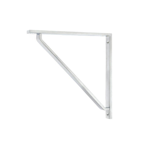 From The Anvil Accessories Satin Chrome / Shelf Brackets / 200 x 200mm From The Anvil - Satin Chrome Barton Shelf Bracket (200mm x 200mm)