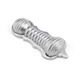 From The Anvil Door Furniture Satin Chrome / Mortice Key Profile Escutcheons From The Anvil - Satin Chrome Beehive Escutcheon