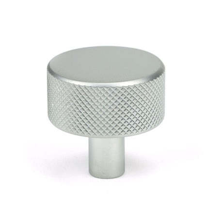 From The Anvil Cabinet Hardware Satin Chrome / Cabinet Knobs / 32mm Dia. From The Anvil - Satin Chrome Brompton Cabinet Knob - 32mm (No rose)