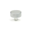 From The Anvil Cabinet Hardware Satin Chrome / Cabinet Knobs / 38mm Dia. From The Anvil - Satin Chrome Brompton Cabinet Knob - 38mm (No rose)