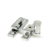 From The Anvil Window Furniture Satin Chrome / Sash Window Quadrant Fasteners / Yes From The Anvil - Satin Chrome Brompton Quadrant Fastener - Narrow