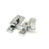 From The Anvil Window Furniture Satin Chrome / Sash Window Quadrant Fasteners / Yes From The Anvil - Satin Chrome Brompton Quadrant Fastener - Narrow