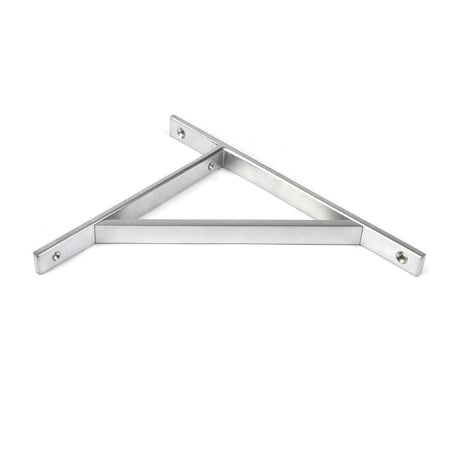 From The Anvil Accessories Satin Chrome / Shelf Brackets / 260 x 200mm From The Anvil - Satin Chrome Chalfont Shelf Bracket (260mm x 200mm)