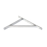 From The Anvil Accessories Satin Chrome / Shelf Brackets / 314 x 250mm From The Anvil - Satin Chrome Chalfont Shelf Bracket (314mm x 250mm)