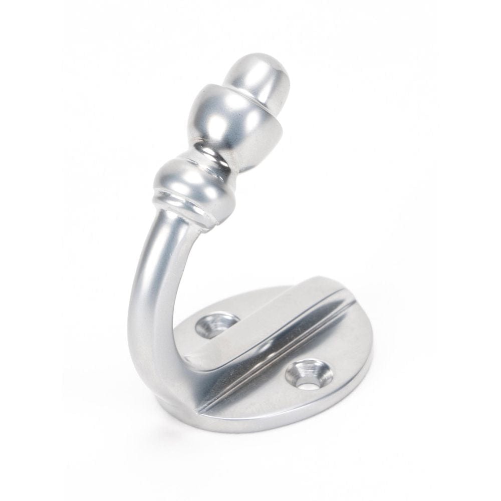 From The Anvil Accessories Satin Chrome / Single Coat Hooks From The Anvil - Satin Chrome Coat Hook